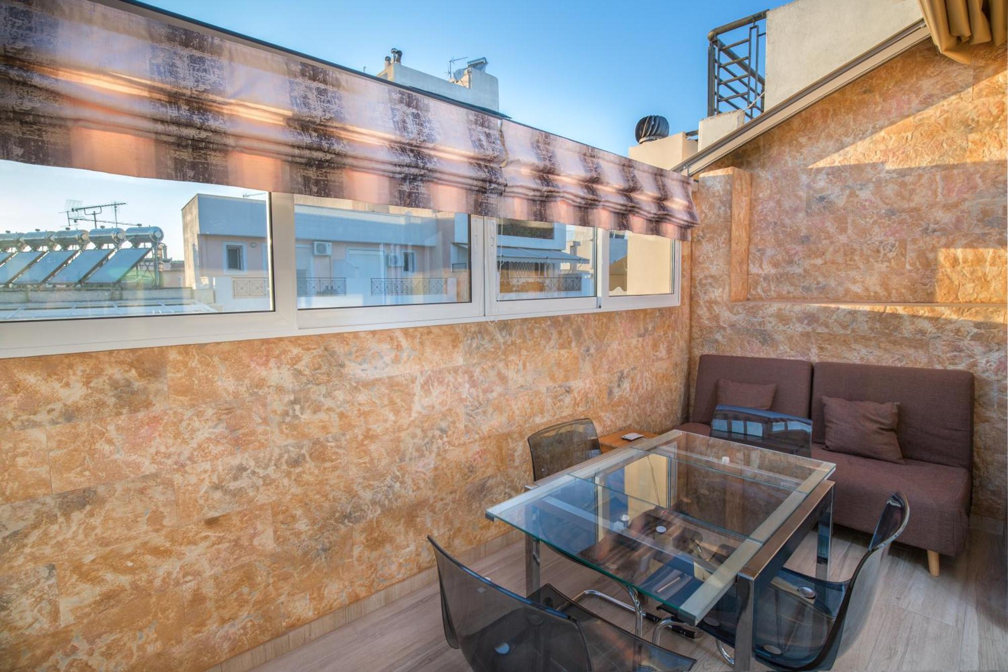 Cosy Apartment With Terrace Near Metro Station 雅典 外观 照片